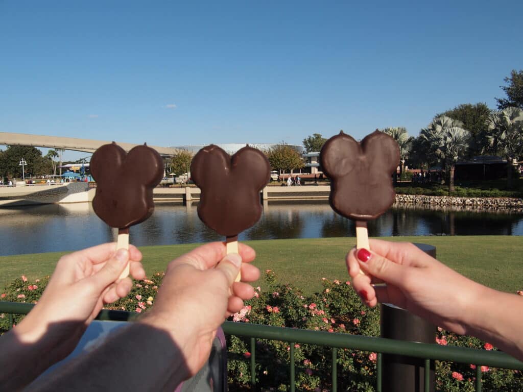 Mickey Mouse Bars at Epcot